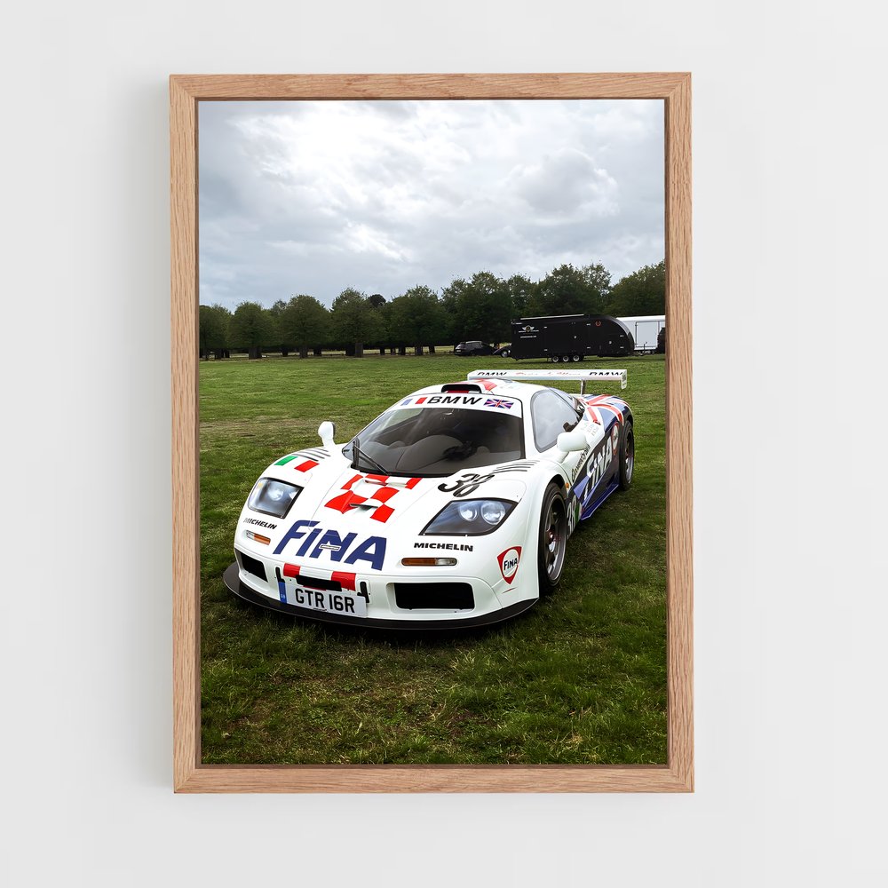 Poster F gtr magnifique – affiche Mclaren (vue 4)